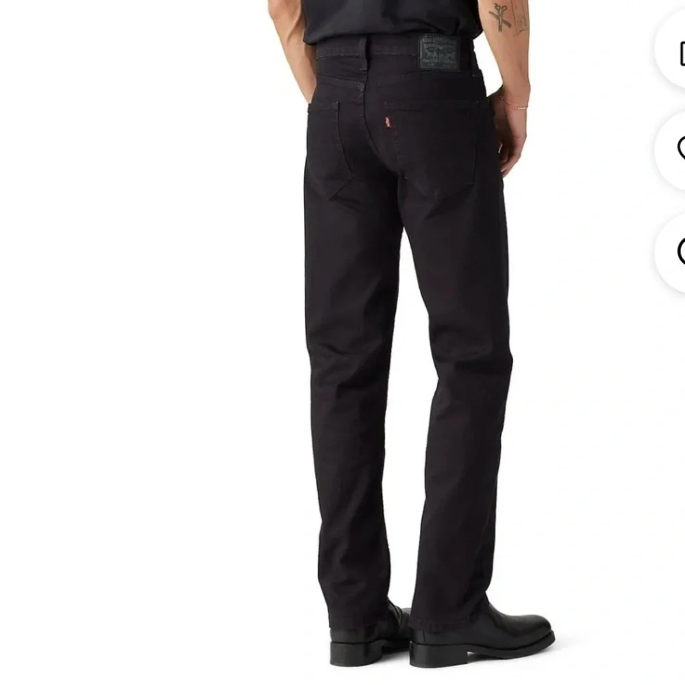 Levi’s 505 Regular Stretch Black Jeans 36 X 32​